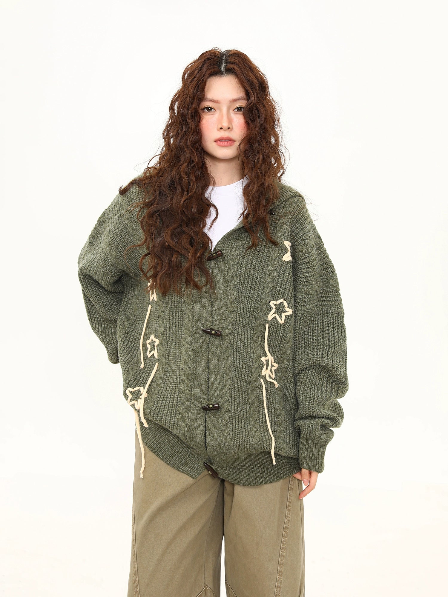 Bunny Trail Toggle Knit Hoodie