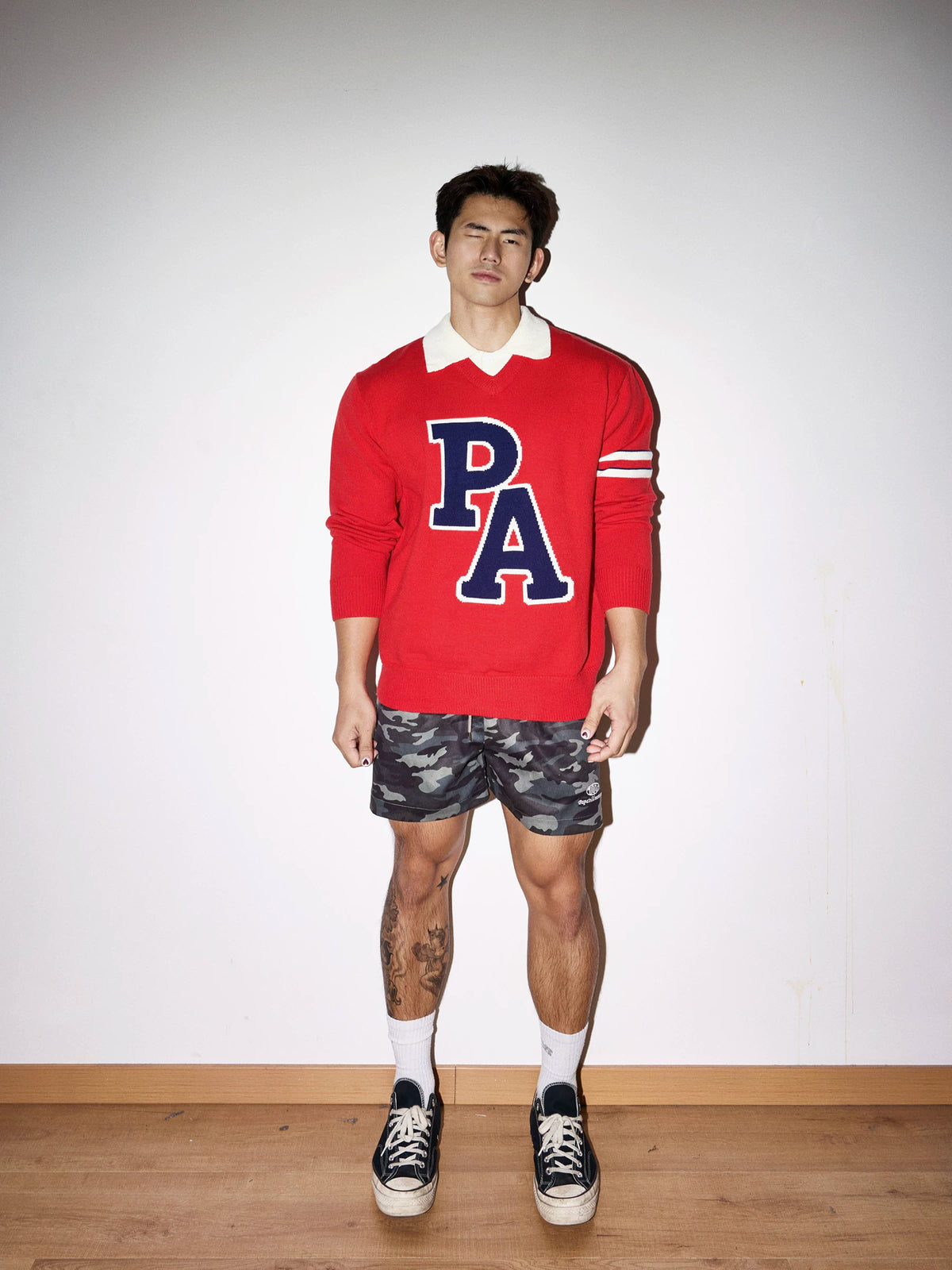 Shadow Camo Drawstring Training Shorts