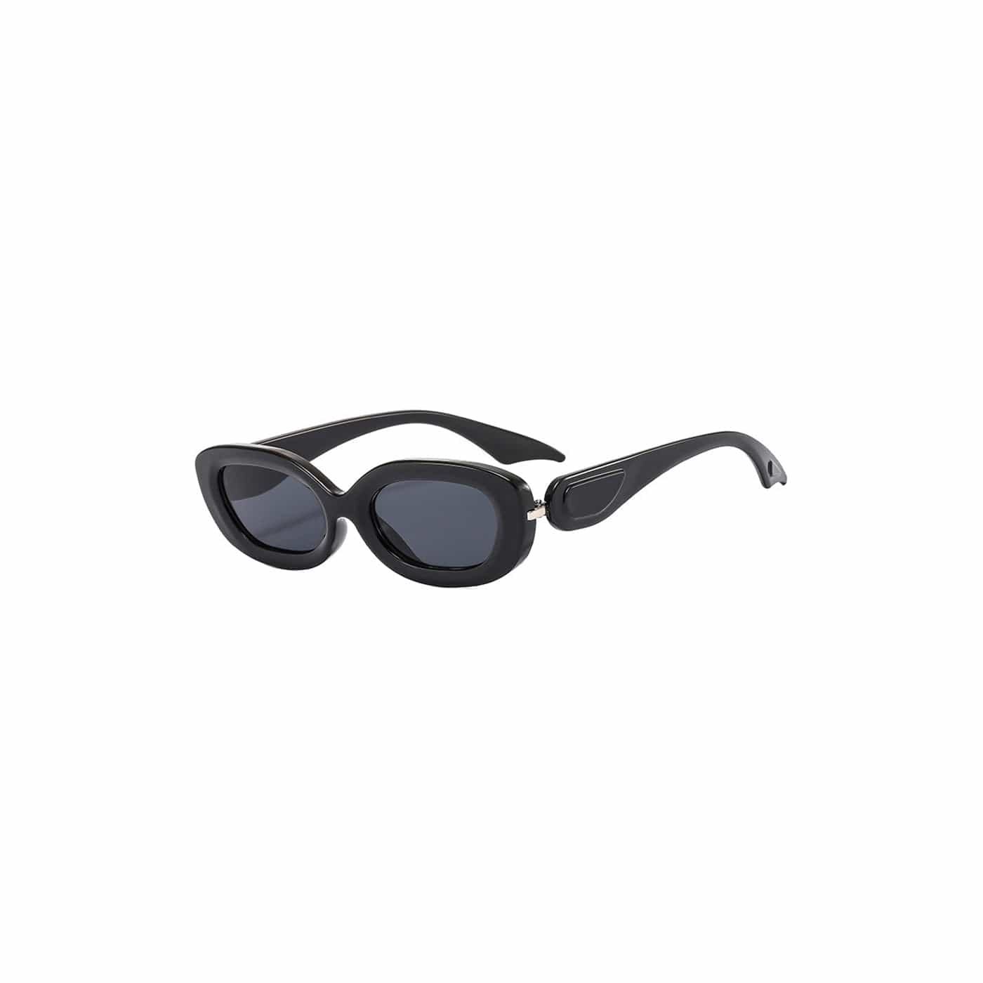 Retro Oval Frame Sunglasses