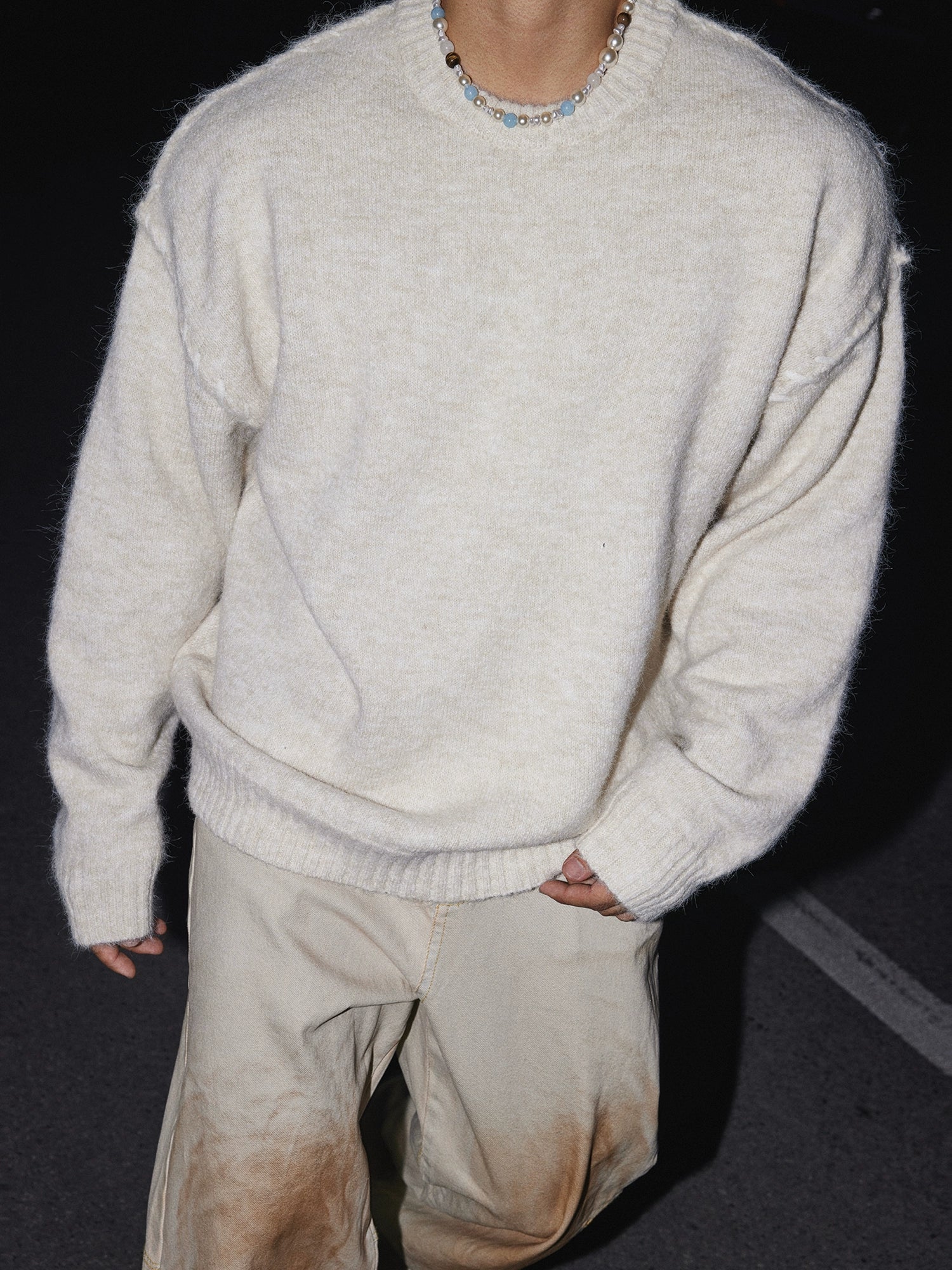 Cloudline Brushed Fleece Crew Sweater