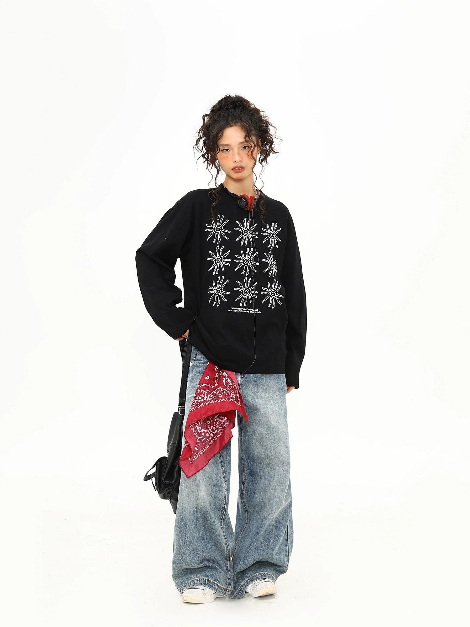 Solar Sketch Long Sleeve Tee