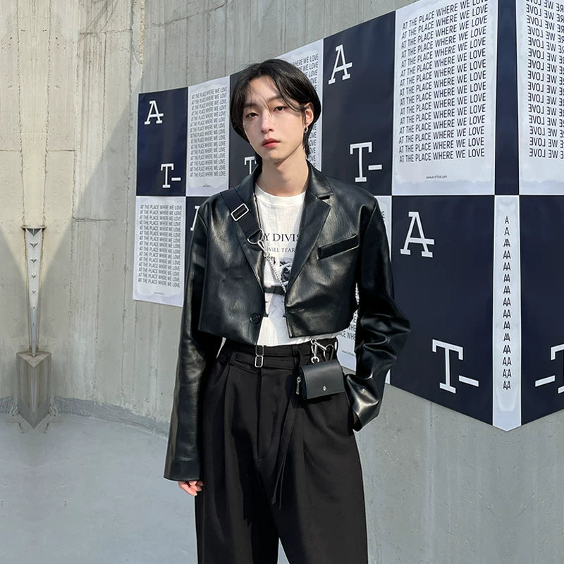Mono Axis Ring-Belt Trousers