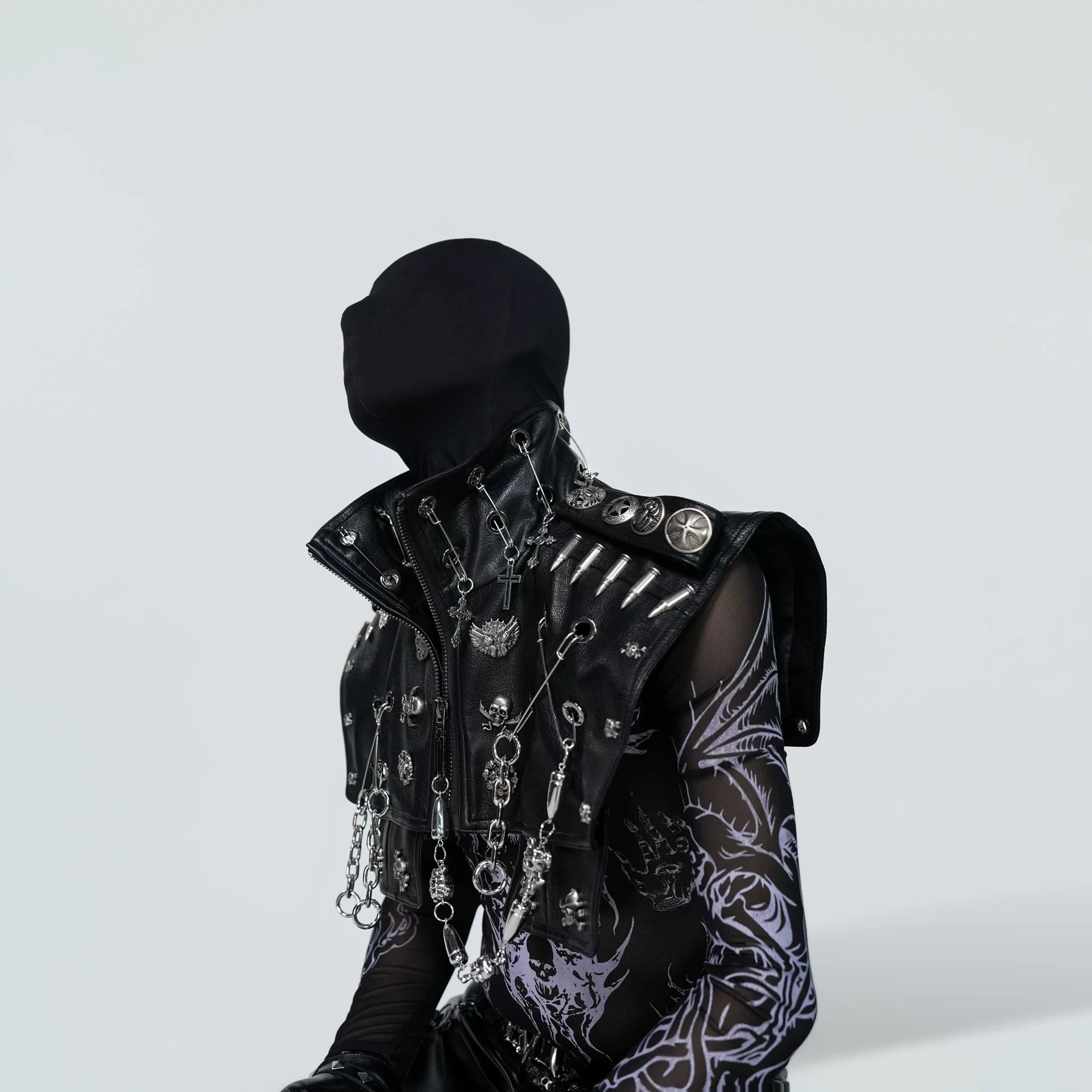 Obsidian Relic Relicry Hardware Harness Vest
