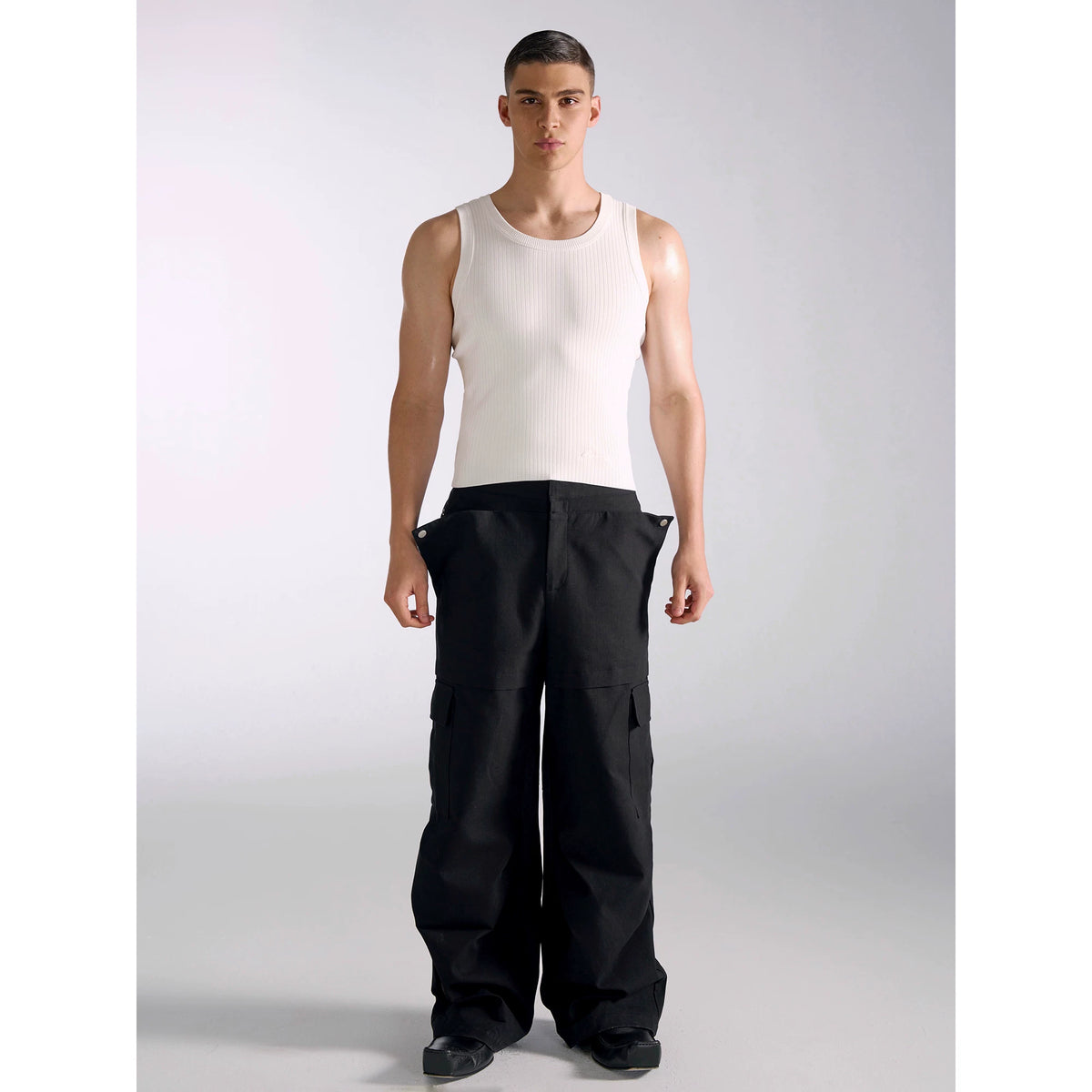 Silverline Ribbed Knit Tank Top