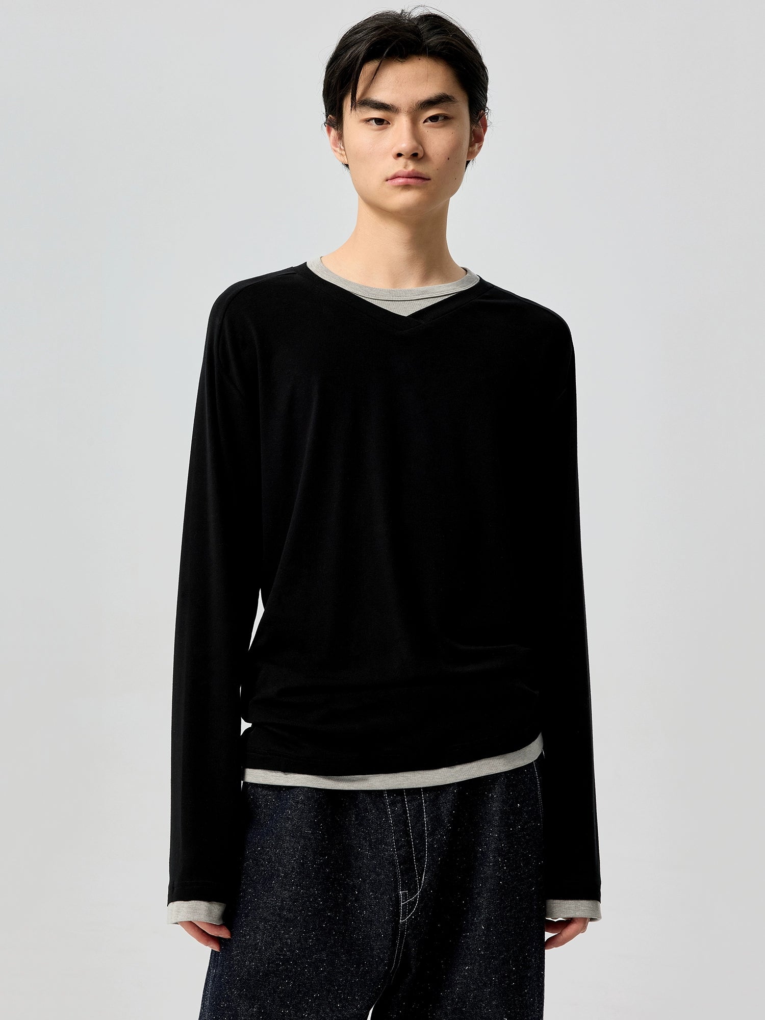 Edge Layered Long Sleeve