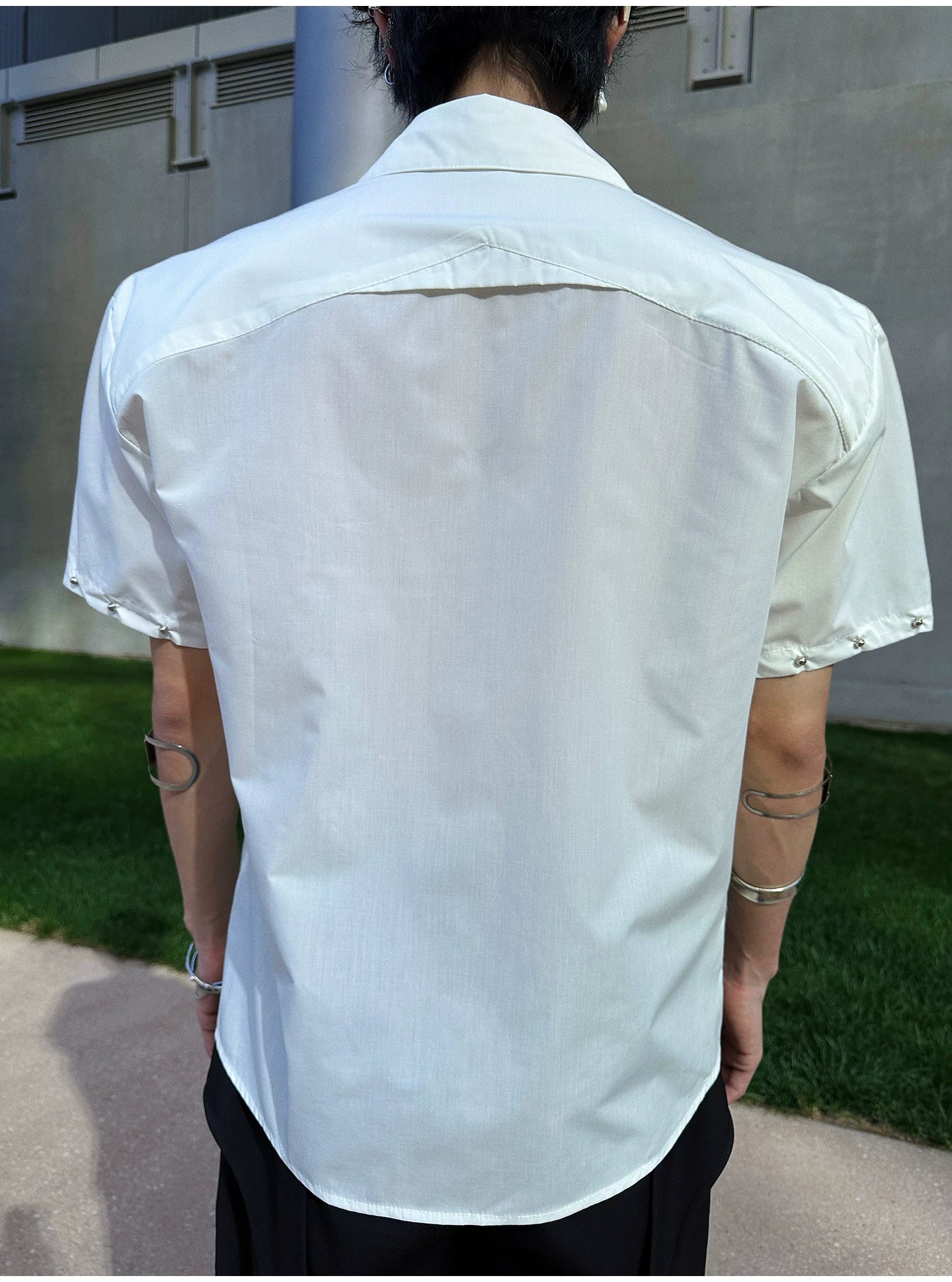 Aurora Spine Paneled Corset Shirt