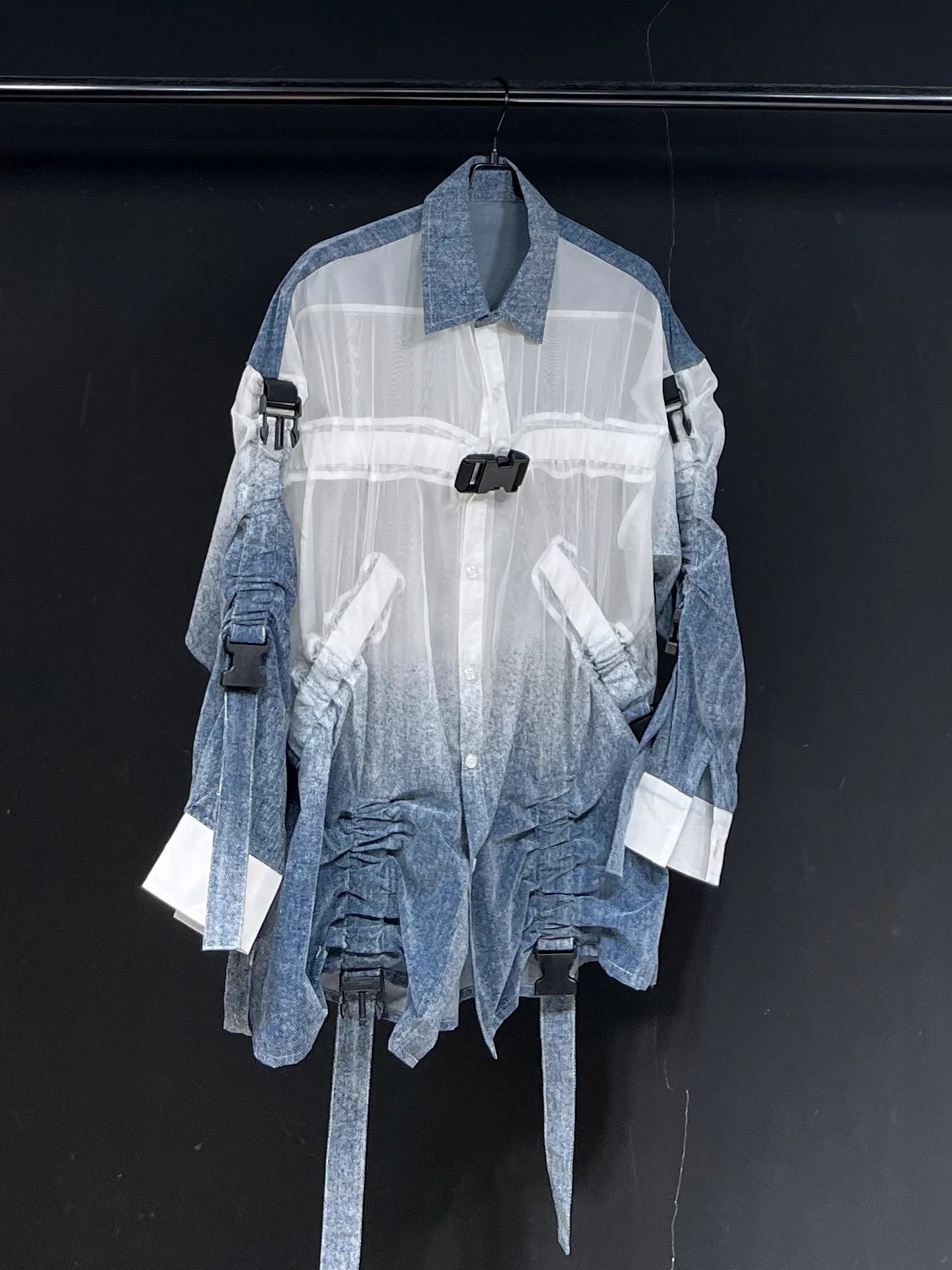 Frostbound Harness Sheer Utility Shirt
