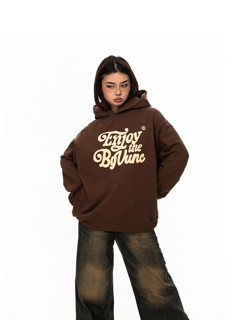 Hooded Plush Velvet Sweatshirt - chiclara