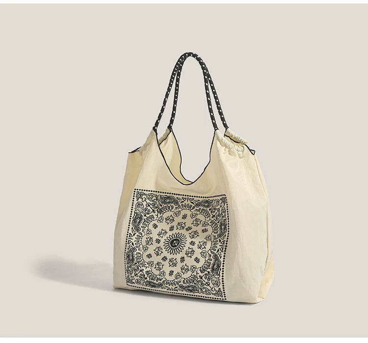 Bandana Bloom Market Tote