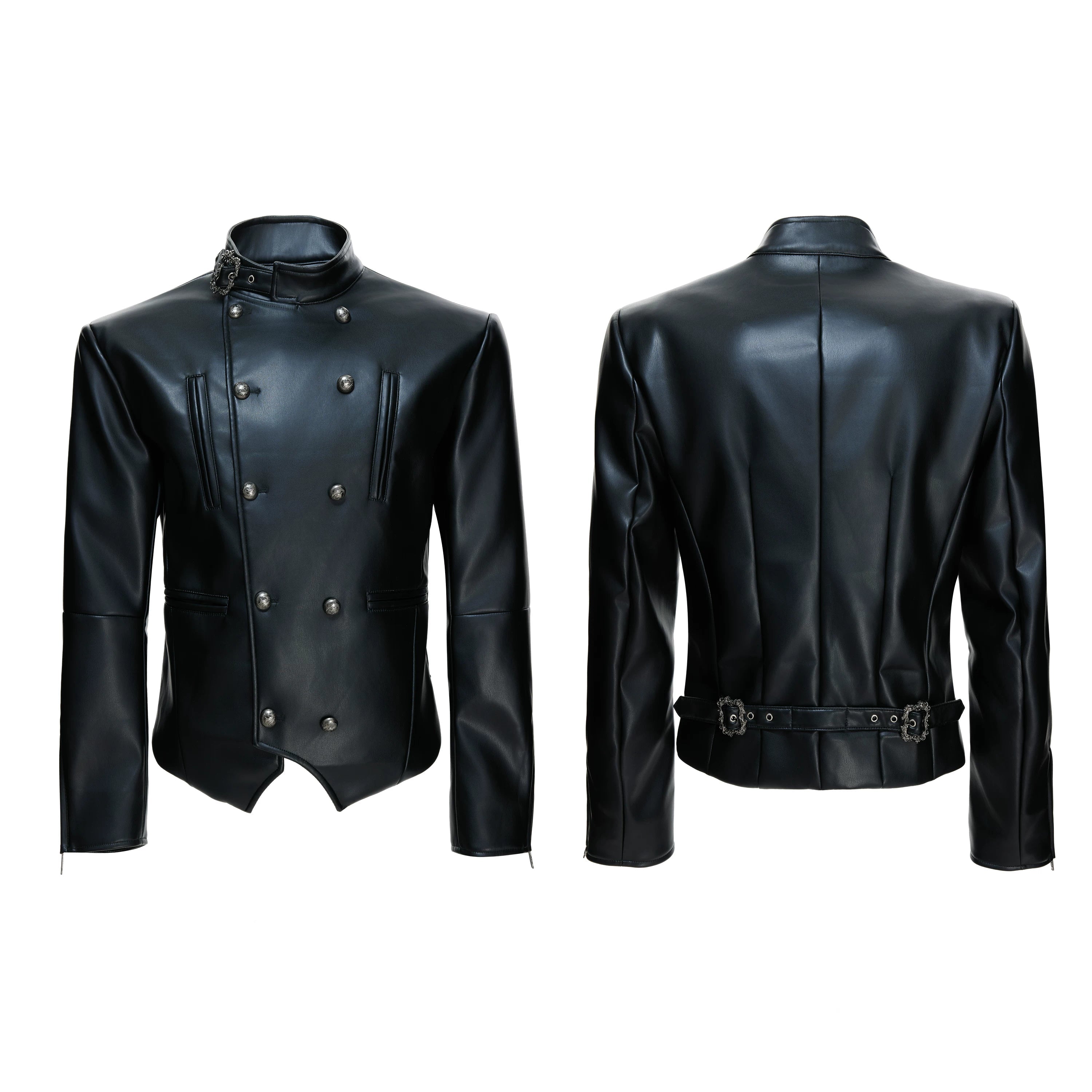 Obsidian Legion Asym Double-Breasted Jacket