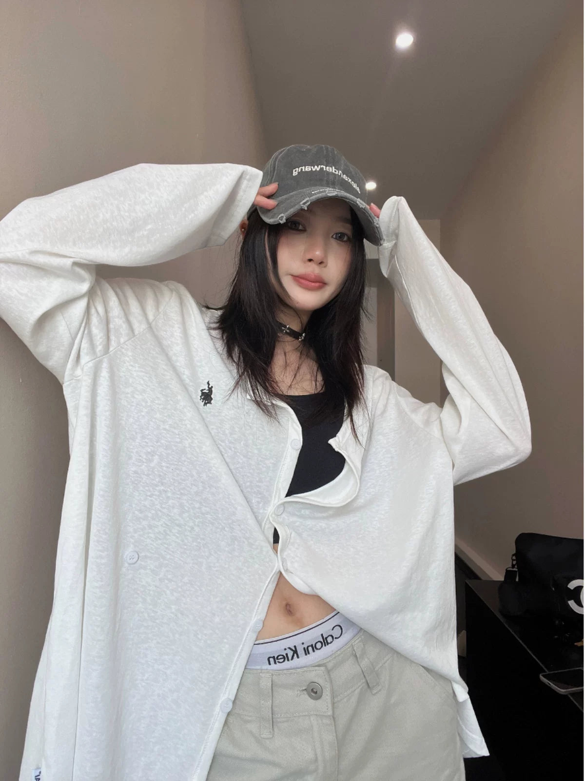 Cloud Rider Button Cardigan