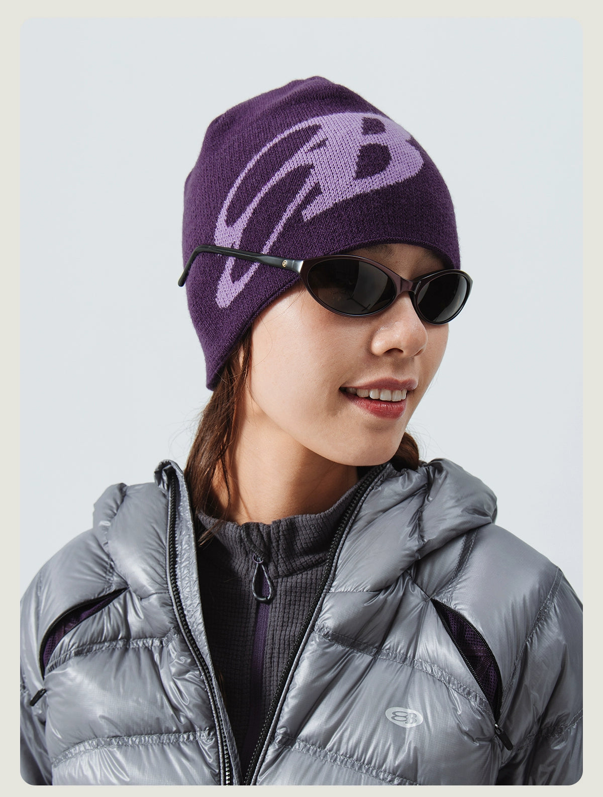 Warm Knit Logo Beanie