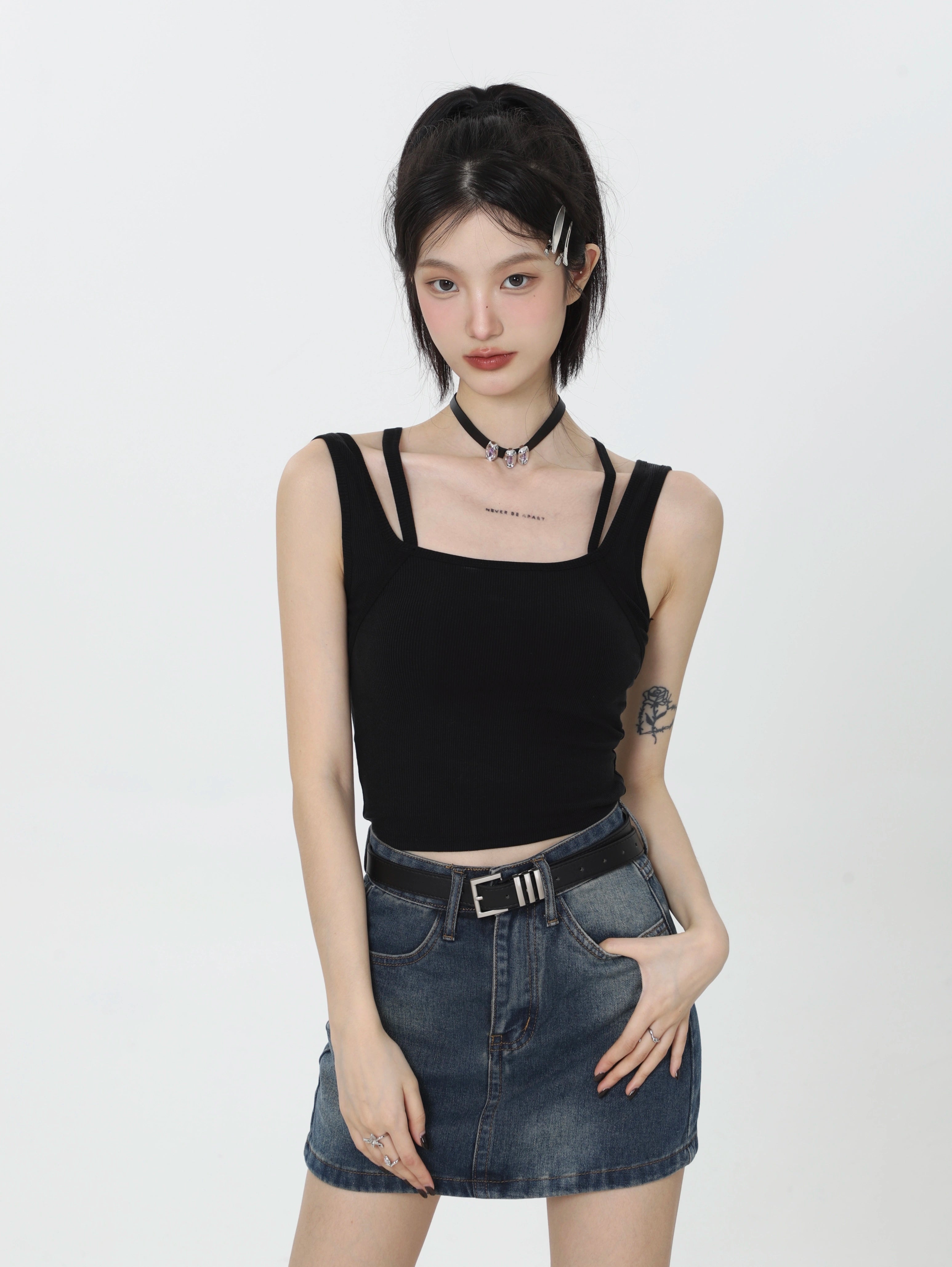 Cross Strap Crop Camisole