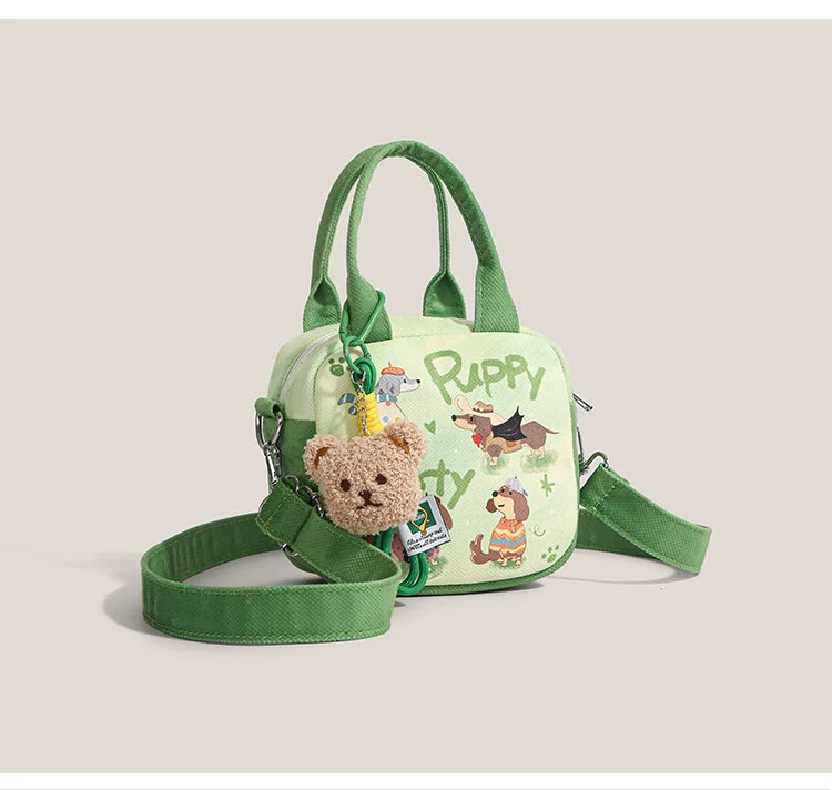 Apple Puppy Romantic Mini Tote