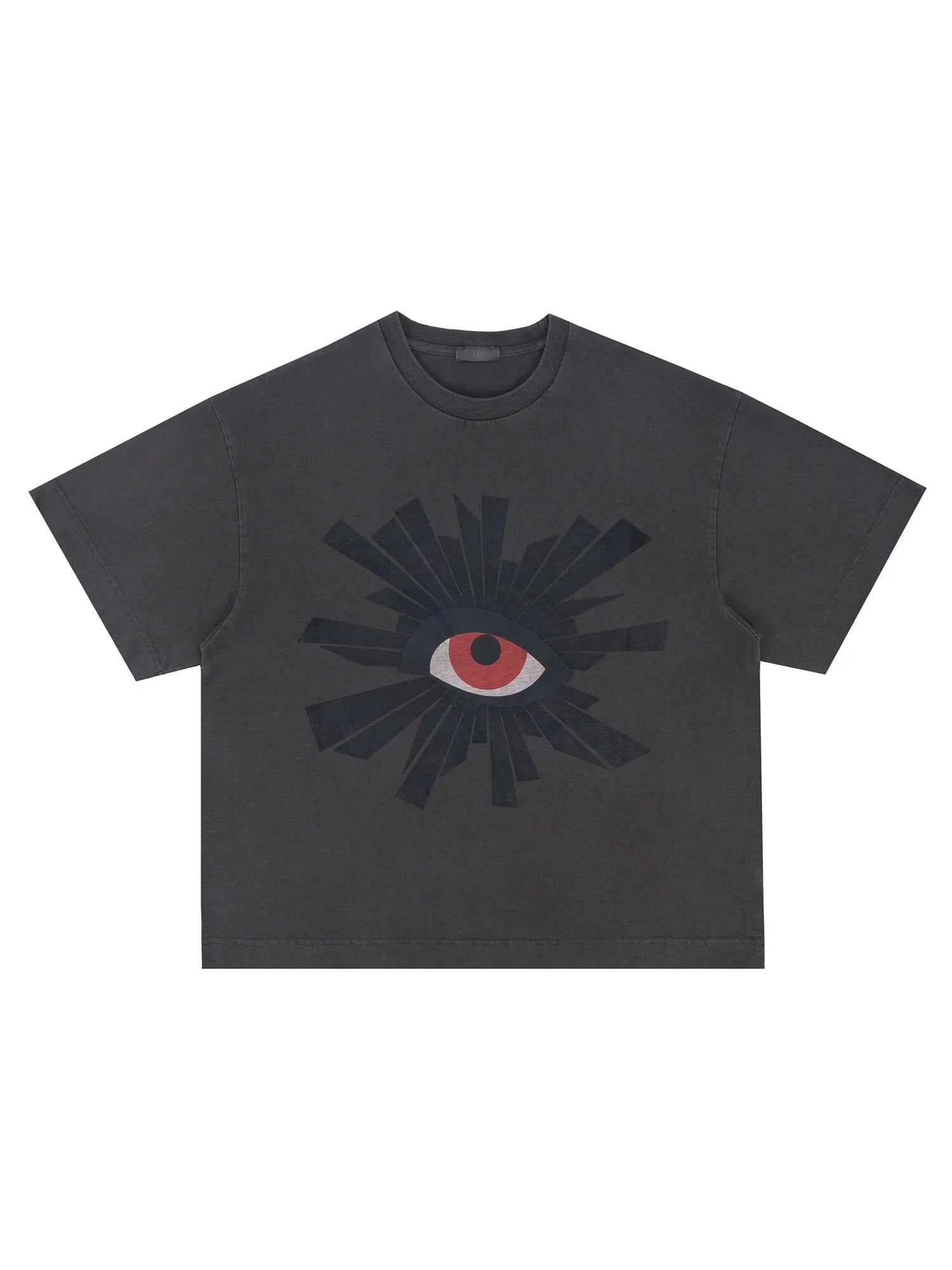 Men's Graphic Letter-Print Washed Short-Sleeve Tee