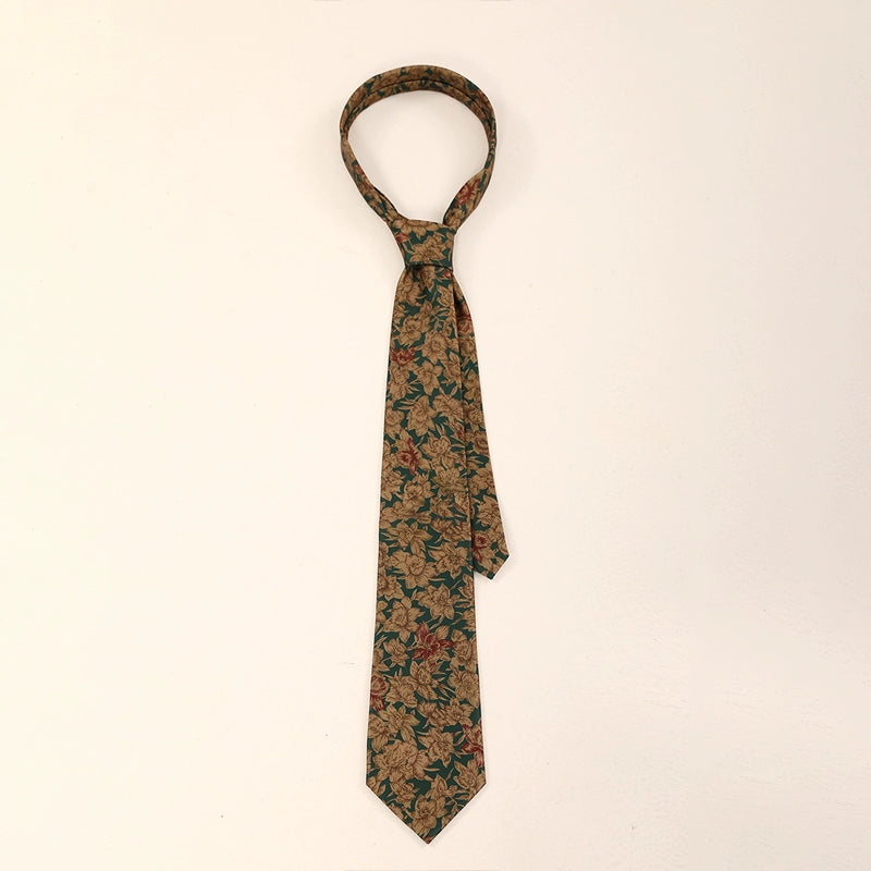 Vintage Patterned Necktie