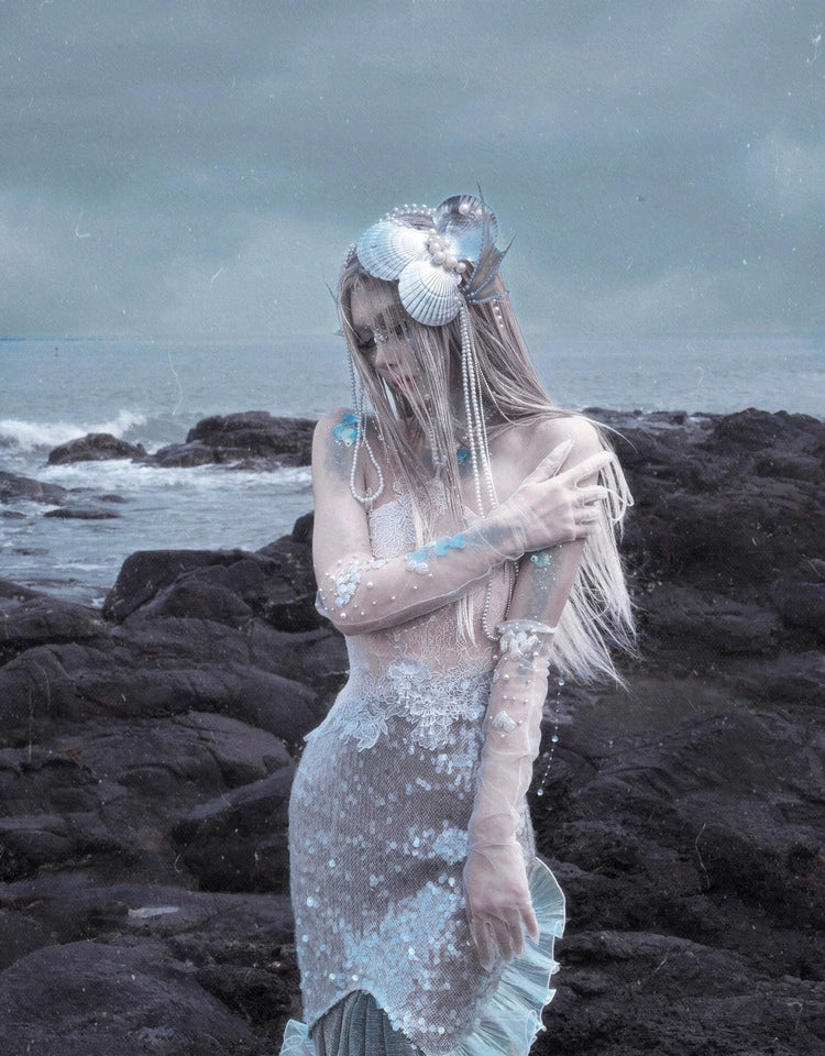 Polarized Gown Mermaid Dress