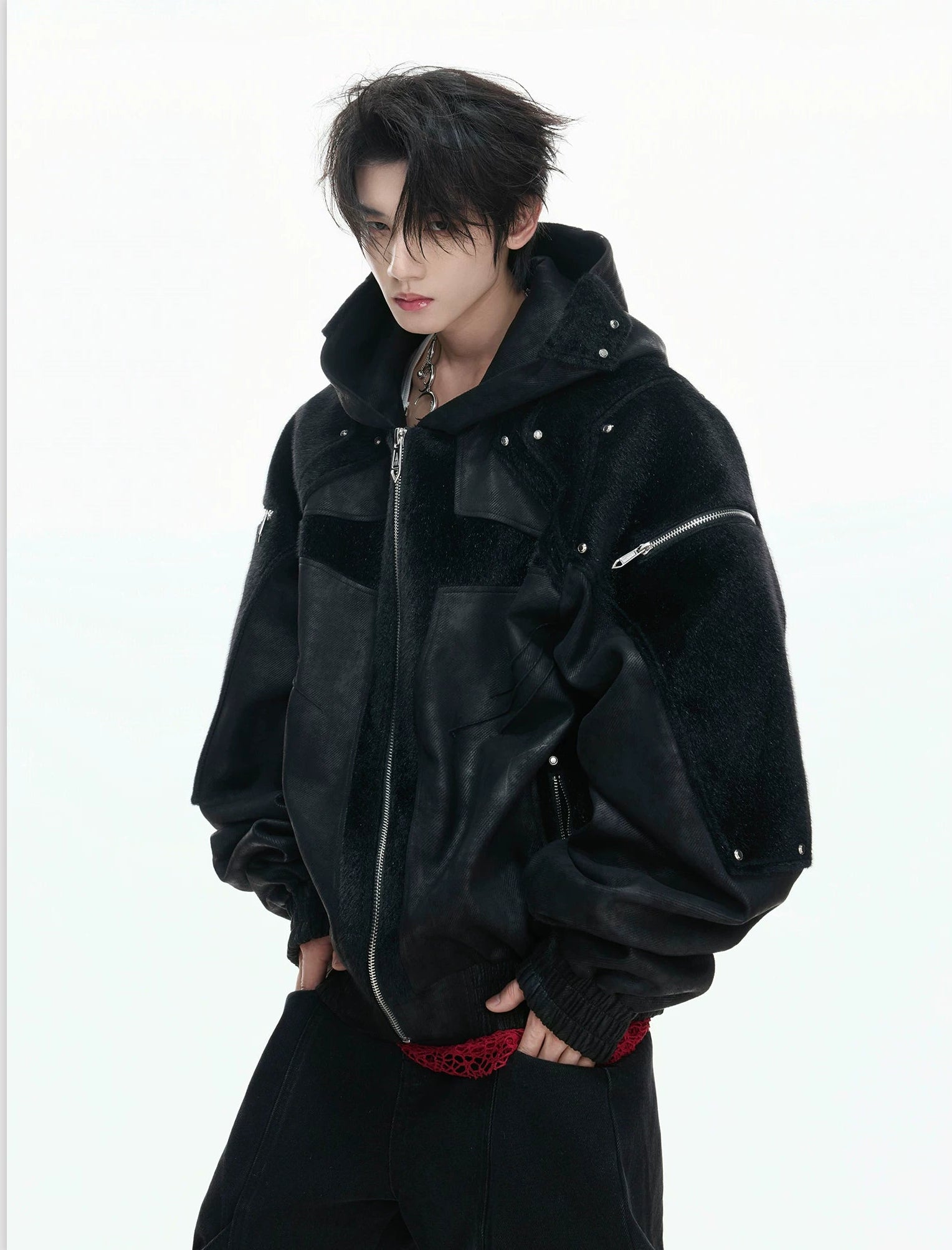 Obsidian Citadel Armored Fleece Hoodie