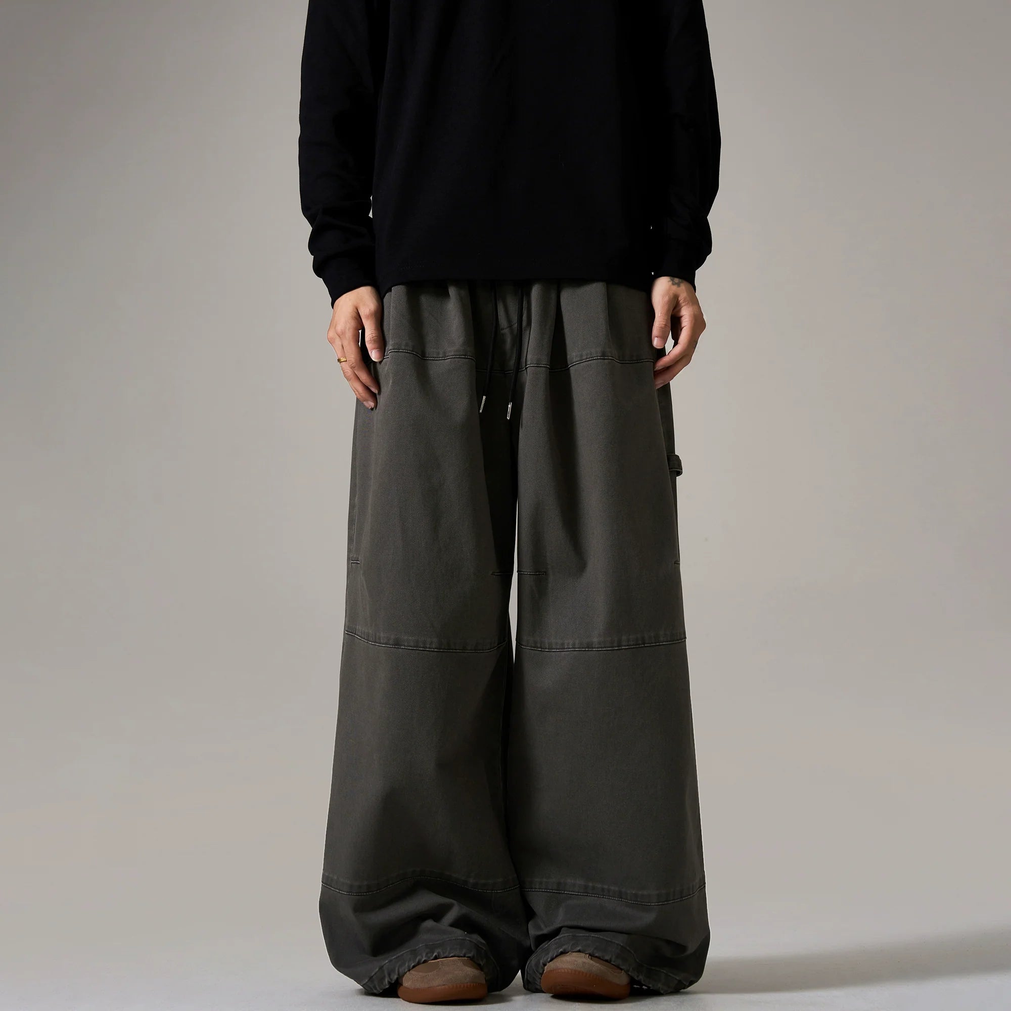 Wide Cargo Skater Pants