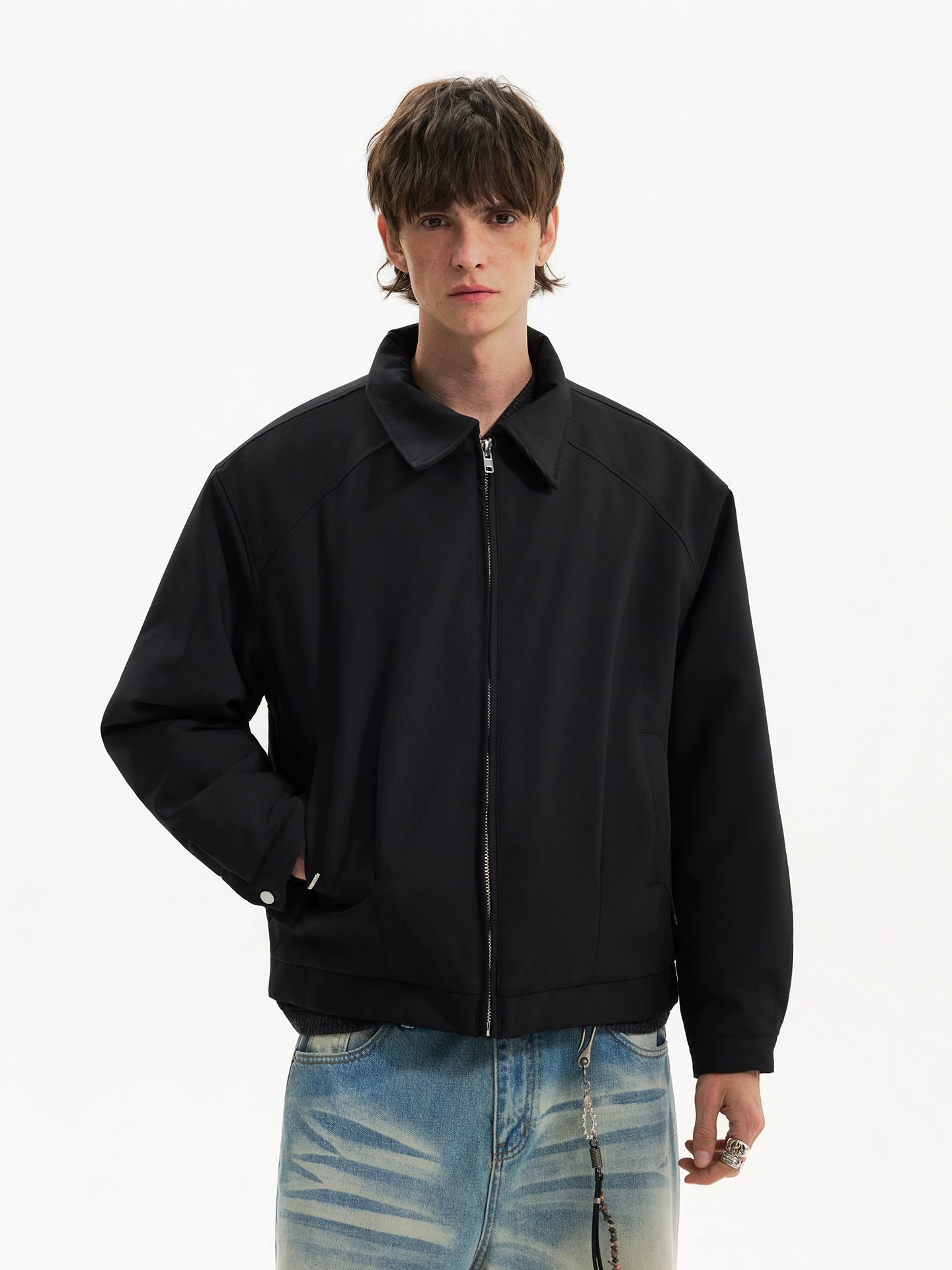 Slate Harbor Minimalist Jacket