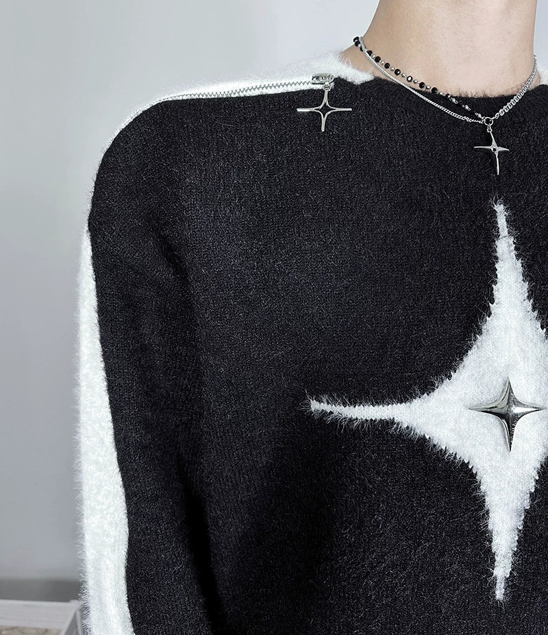 Nova Rift Asym Zip-Star Sweater