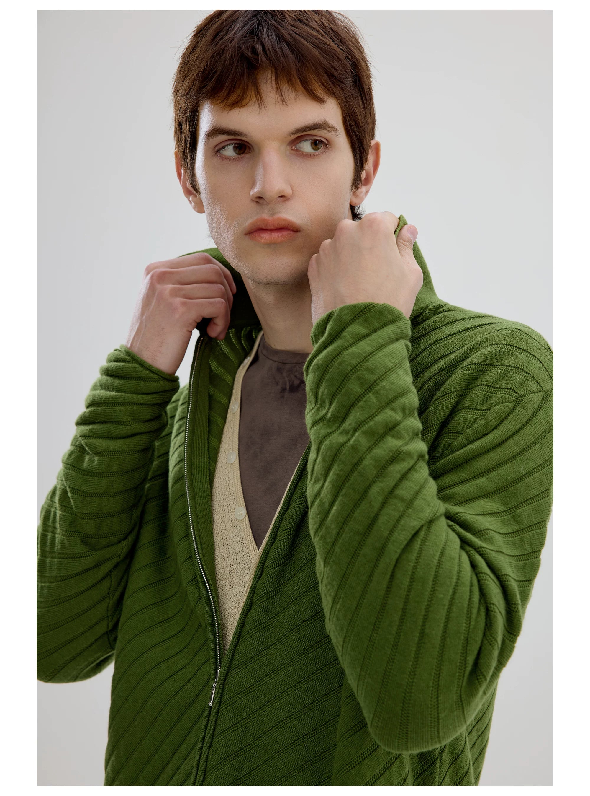 Quilted Zip-Up Jacket