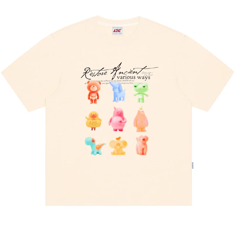 Gummies Print Summer T-Shirt - chiclara