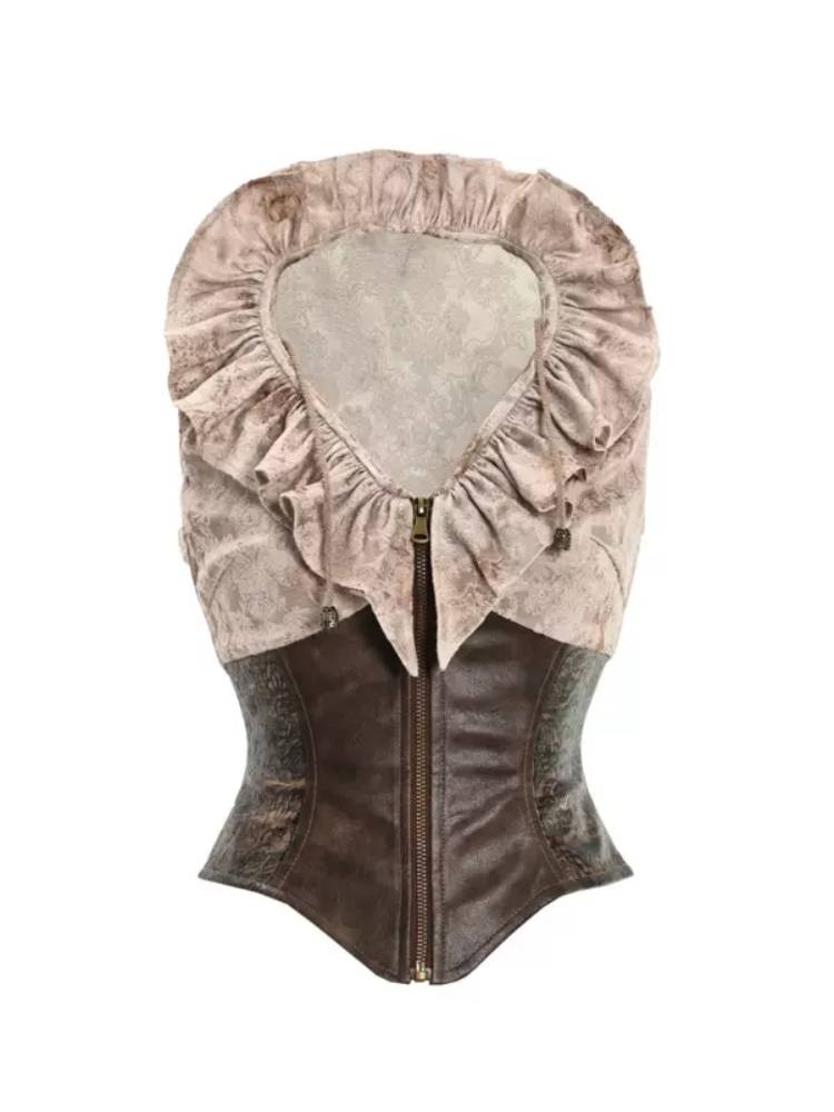 Victorian Brown Corset