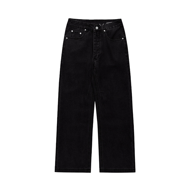 Noir Axis Clean Wide Jeans