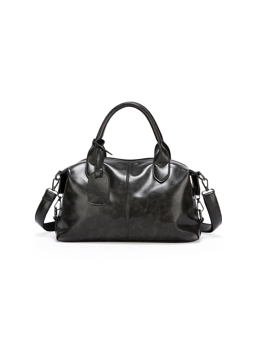 Midnight Transit Leather Weekender