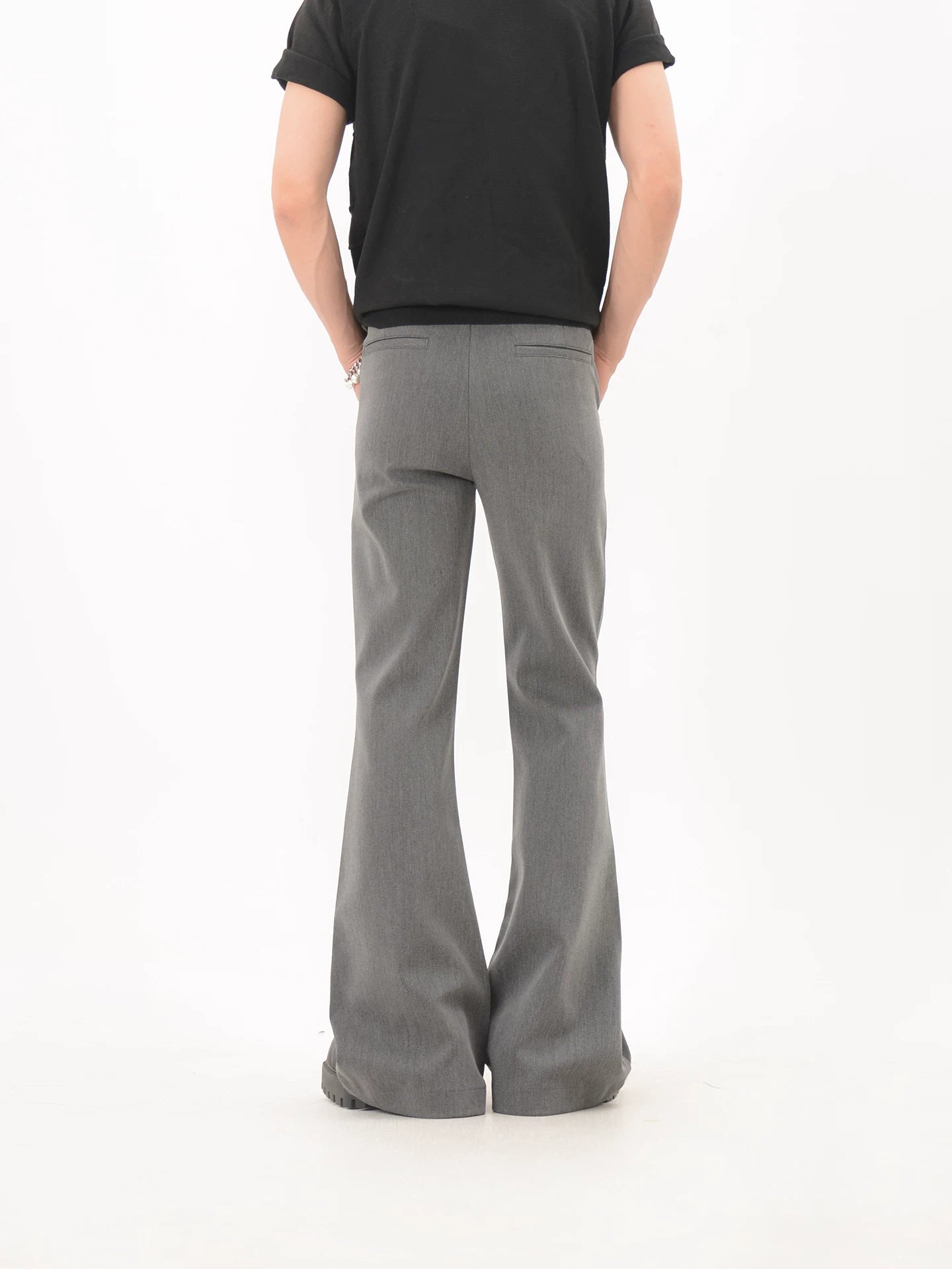Slate Stud Flare Trousers