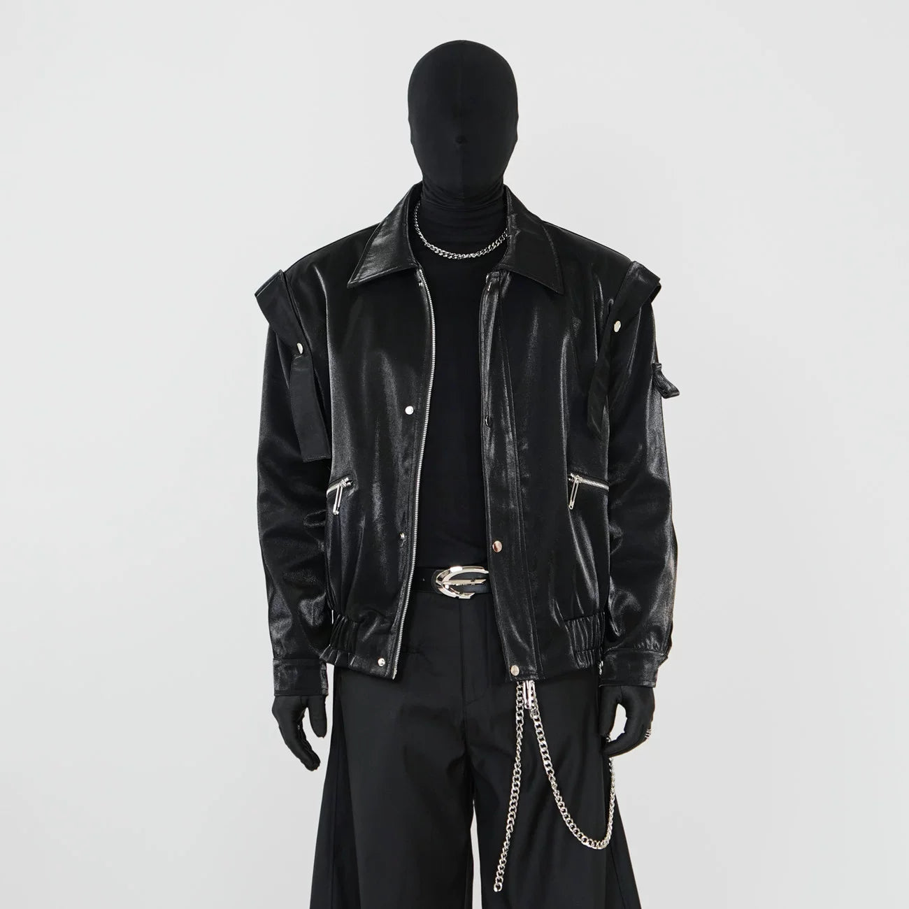 Nightfall Modular Sheen Biker Jacket