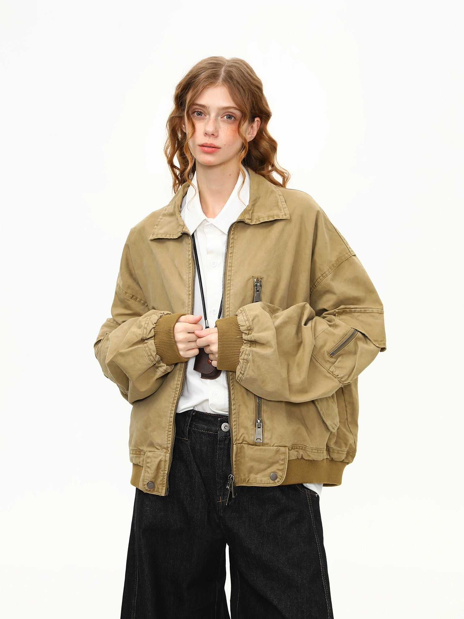 Desert Patrol Utility Bomber Jacket