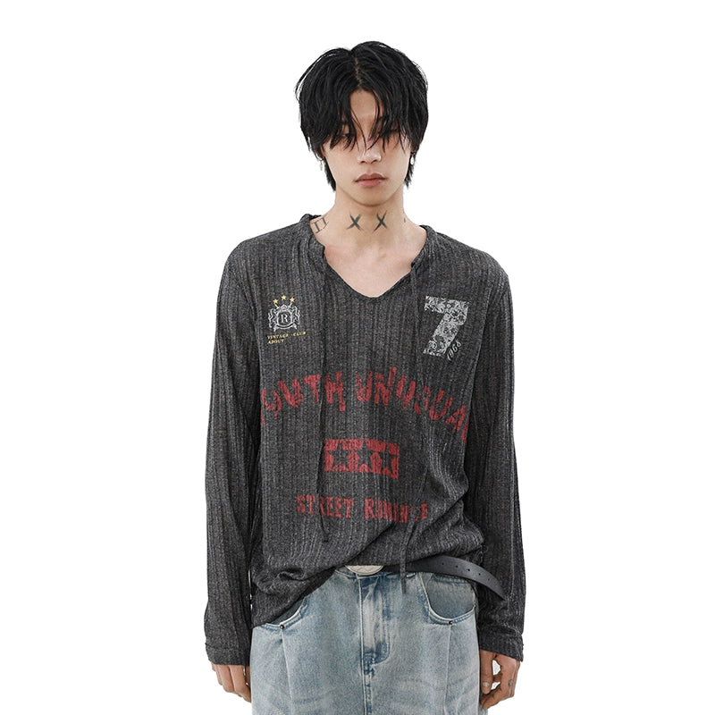 Grunge Street Runner Knit Top