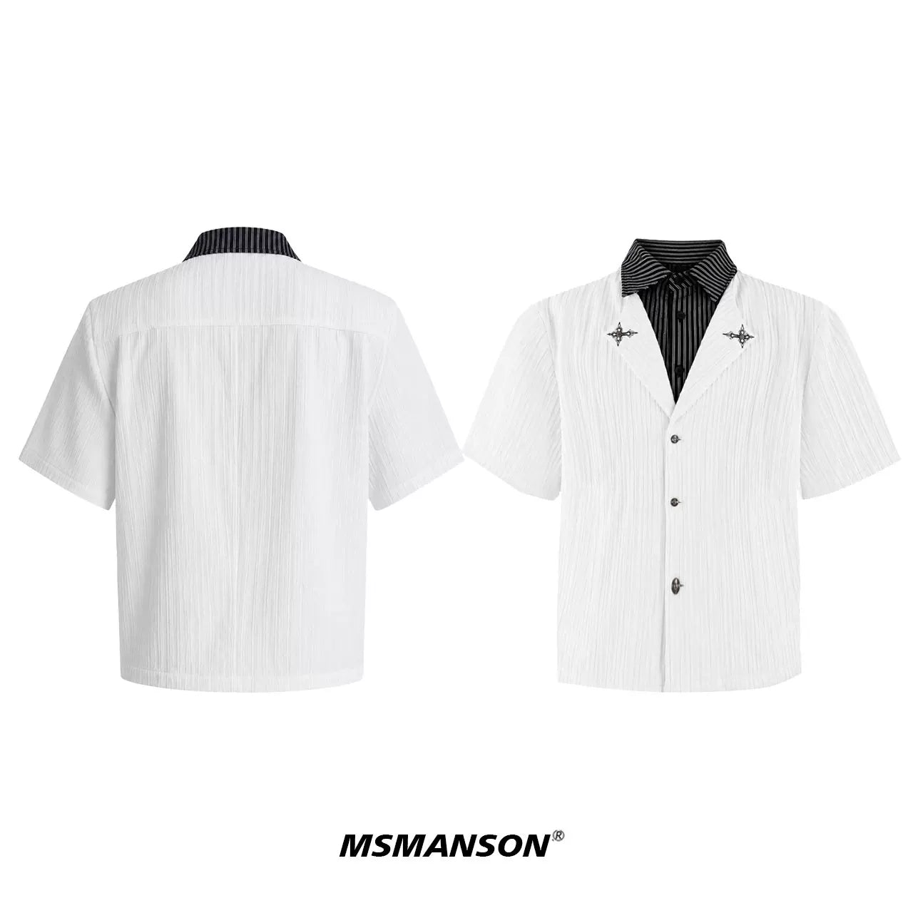 Noir Regent Layered Shirt