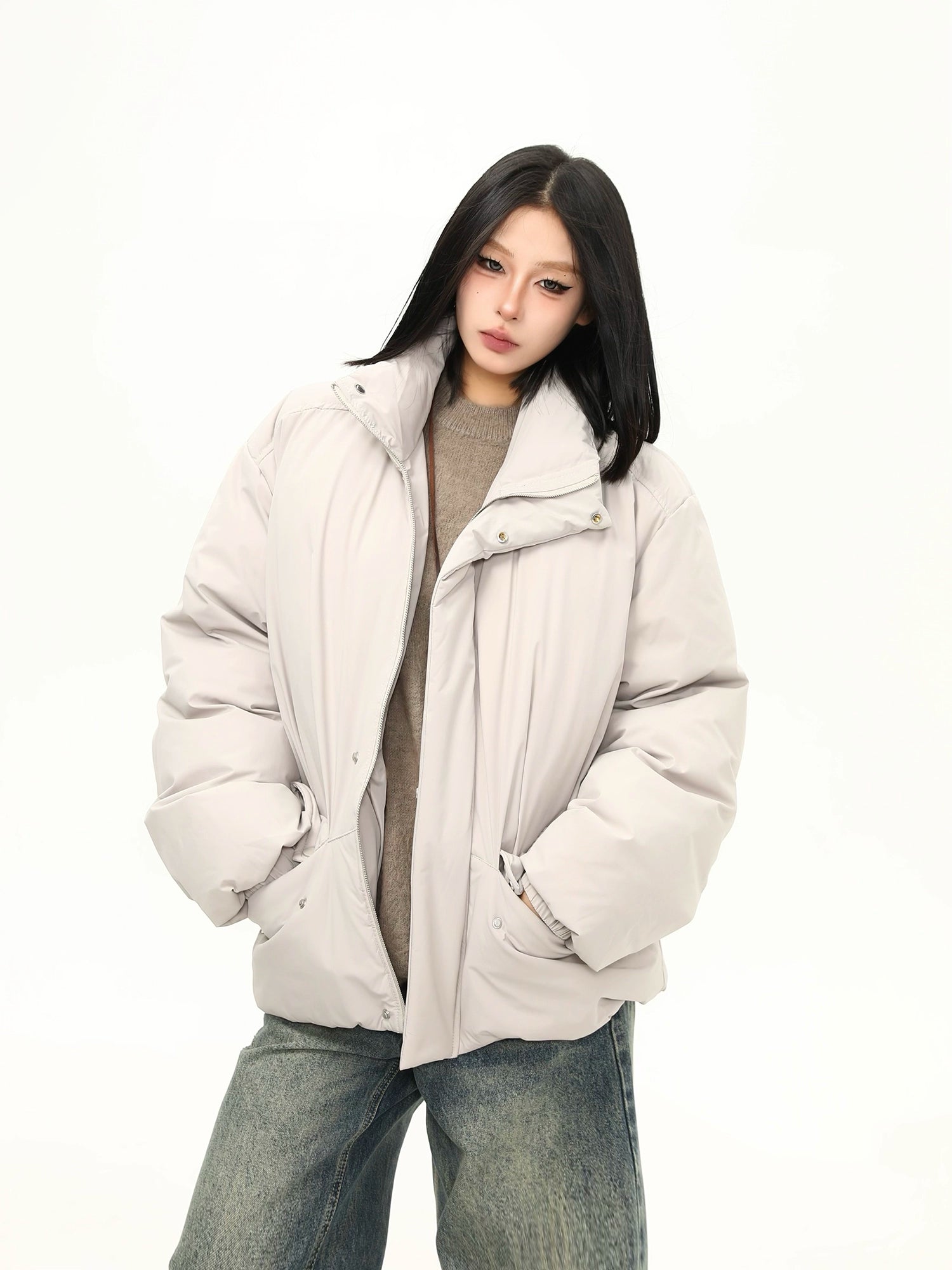 Frost Cloud Cocoon Puffer Jacket