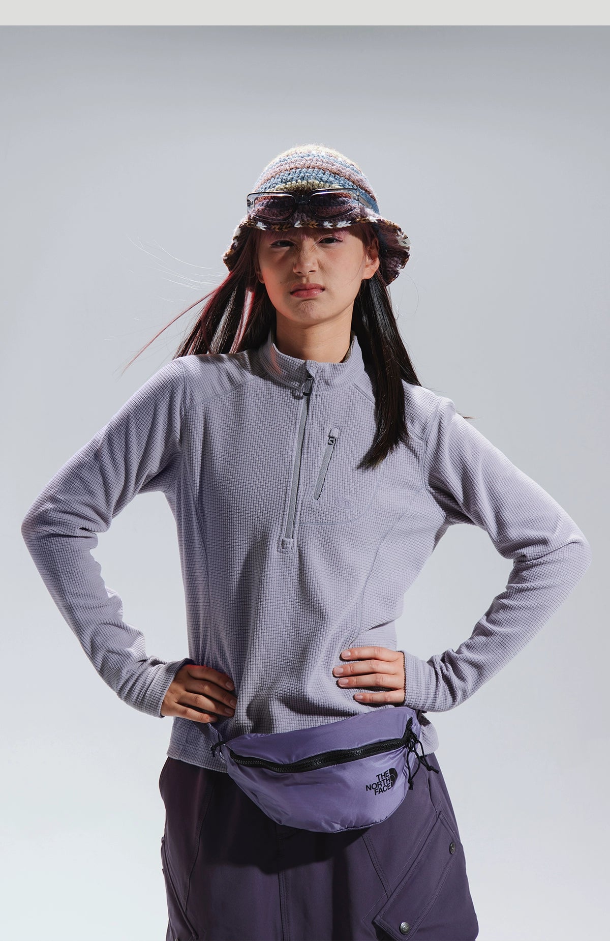 Thermal Grid  Pullover