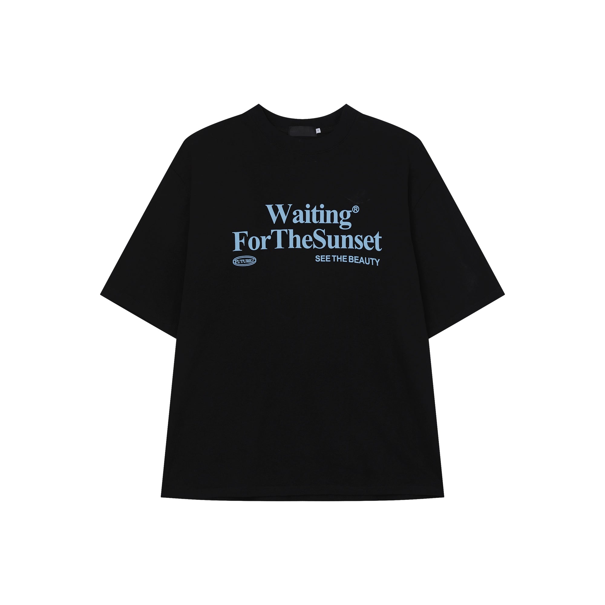 T-Shirt with Star Patches on the Back