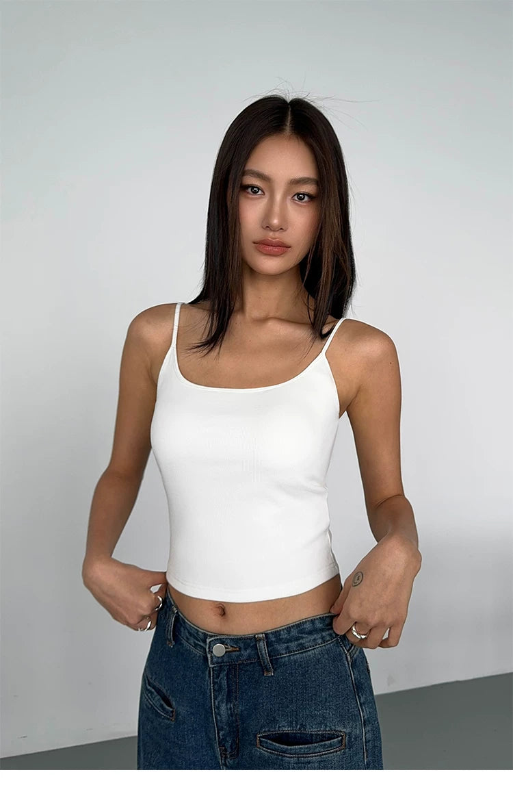 Rhythm Basics Fitted Cami Crop Top