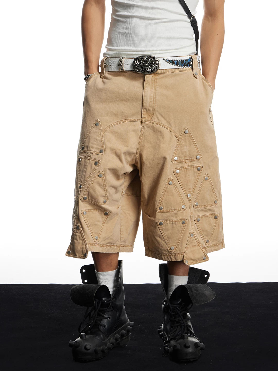 Rivet Panel Utility Long Shorts