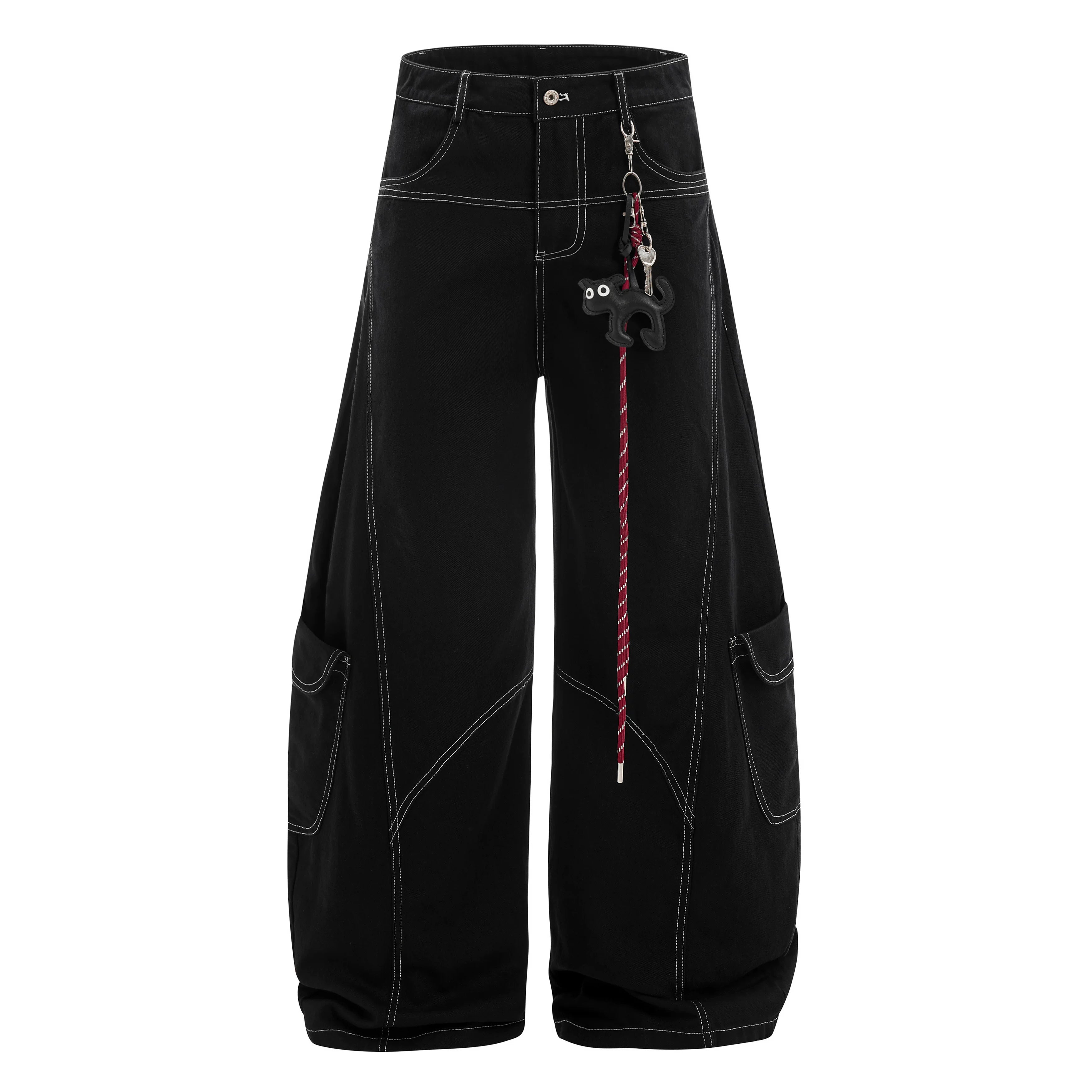 Outlaw Wide‑Leg Cargo Pants