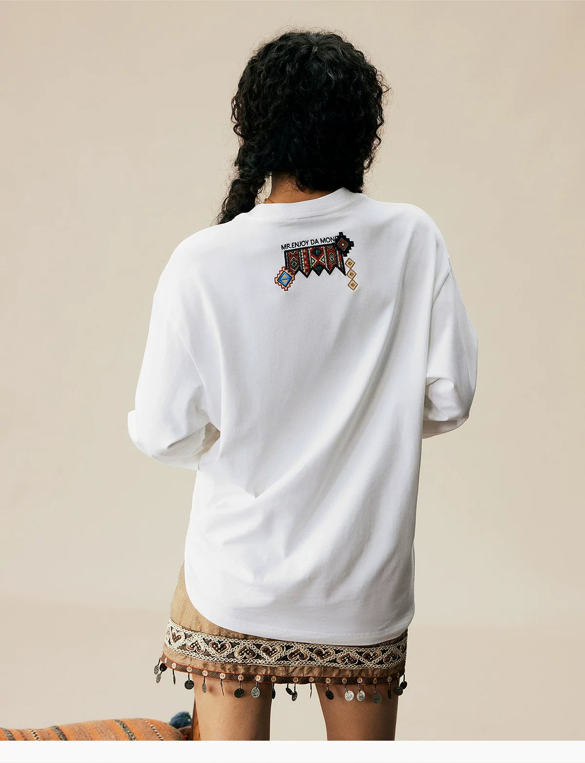 Nomad Mosaic Oversized Sweatshirt
