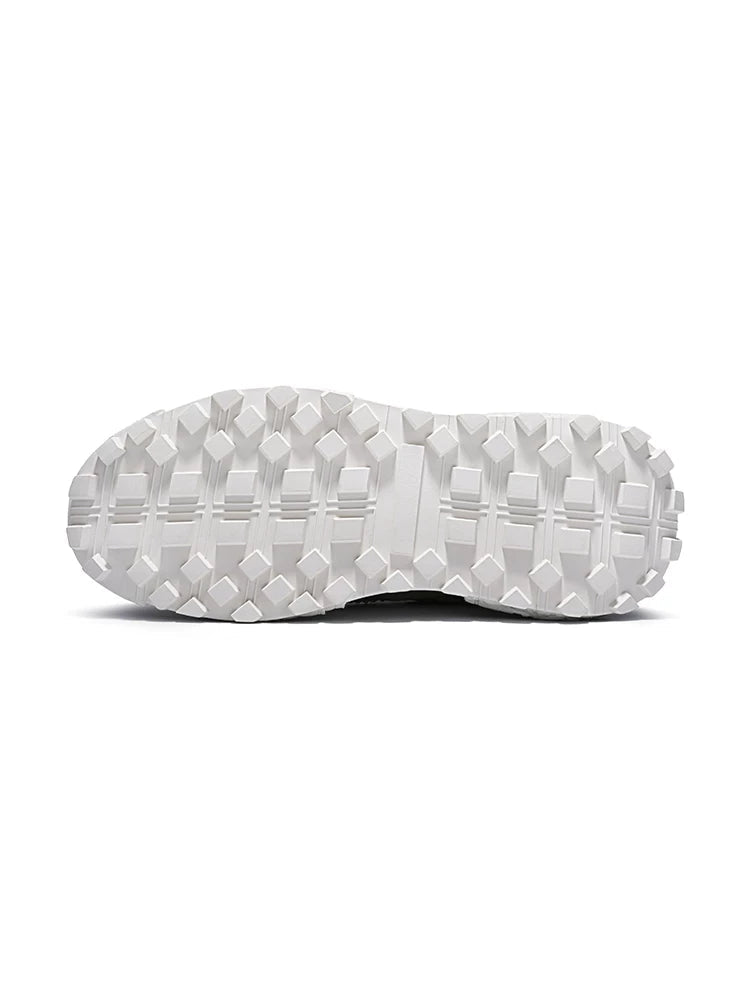 LuxeTrail Embossed Sneakers