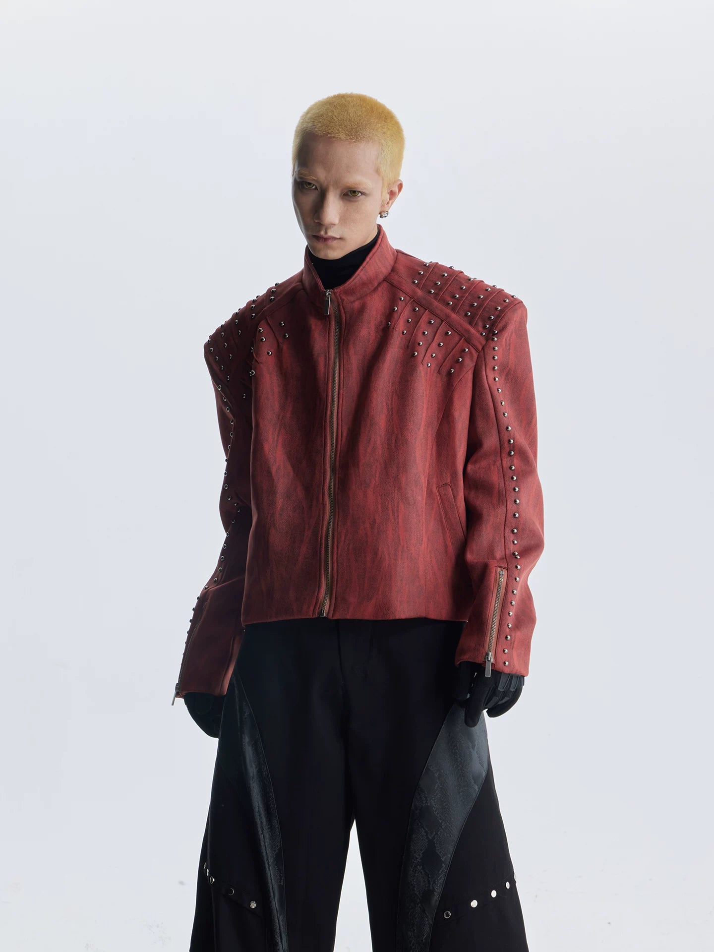 Rampart Studded Moto Jacket