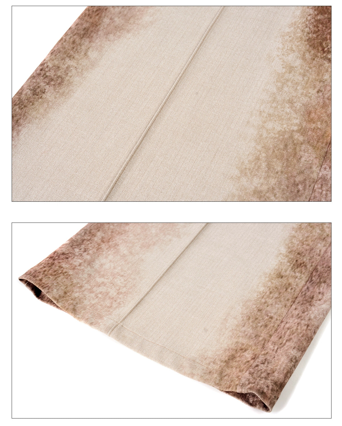 Rust Mirage Distressed Blazer Jacket and Pants Setup