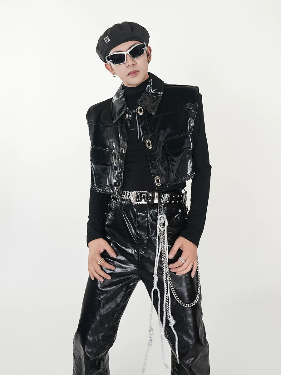 Chrome Volt Patent Utility Vest
