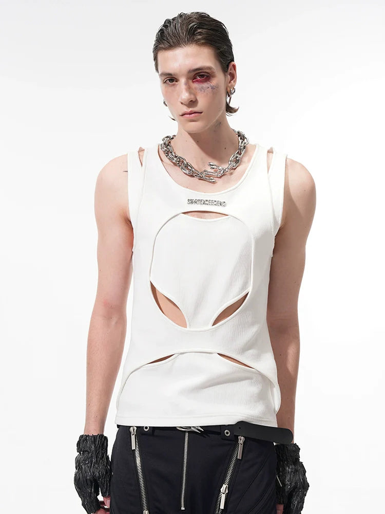 Deconstructed Cut-Out Tank Top