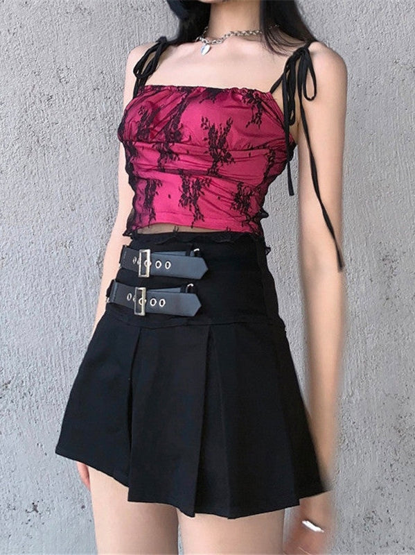 Lace Bow Tank Top