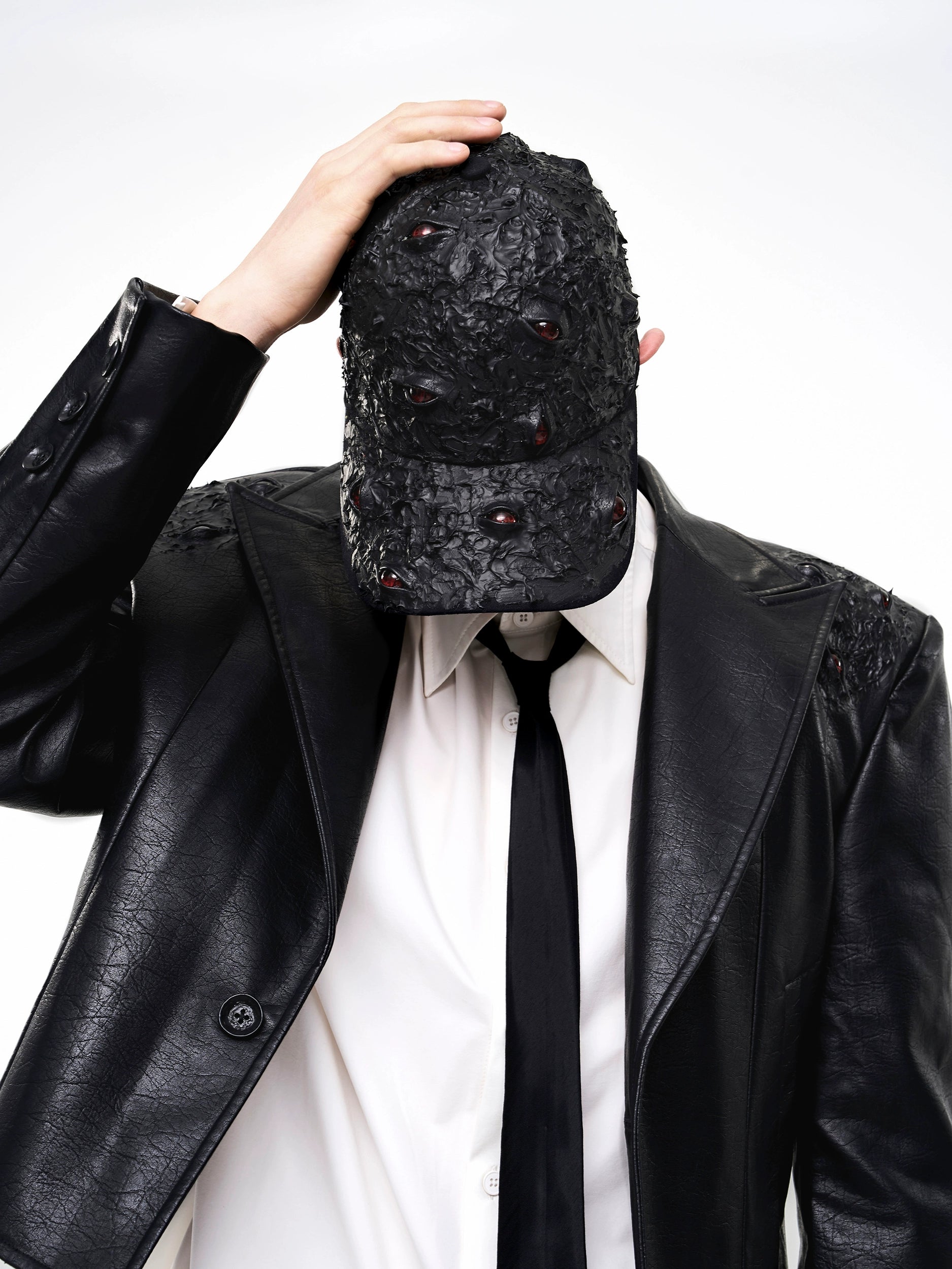 Textured Black Monster Eye Cap