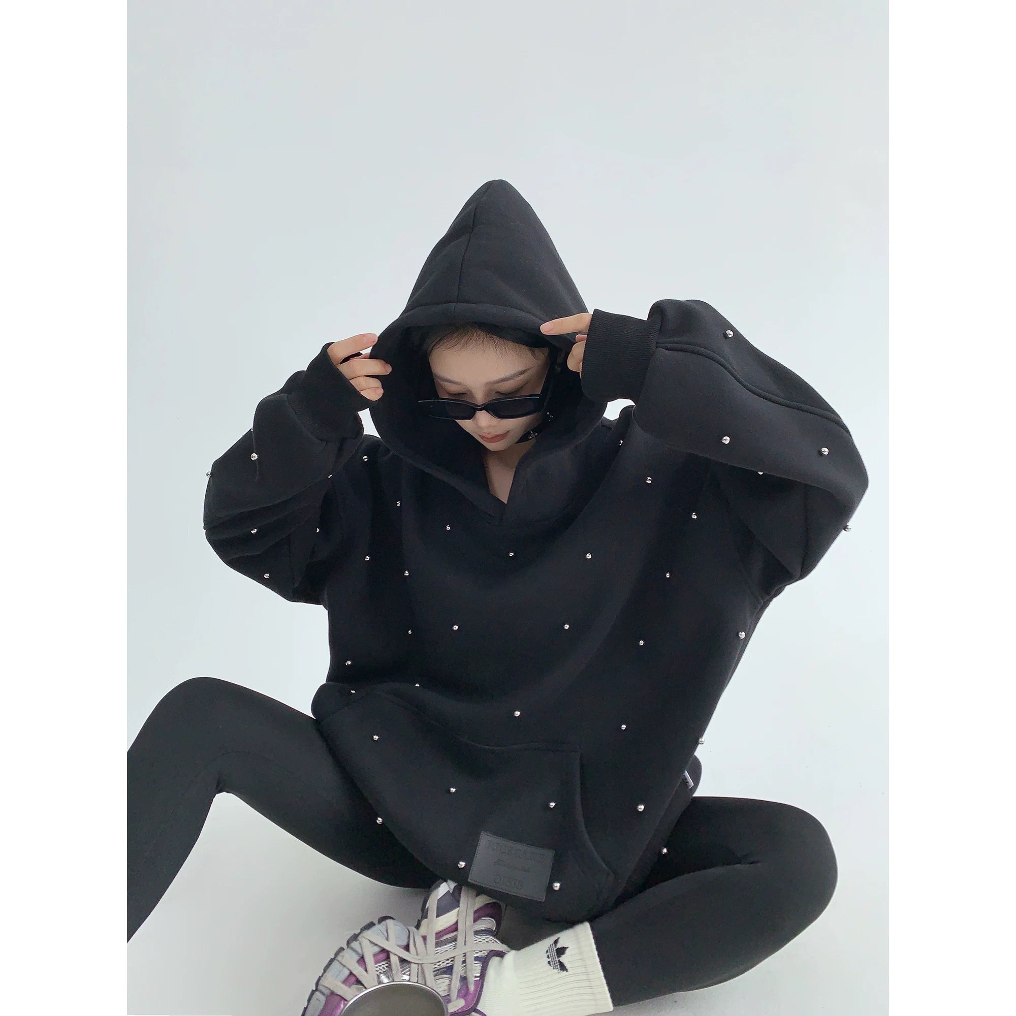 Starlit Pearl Oversize Hoodie